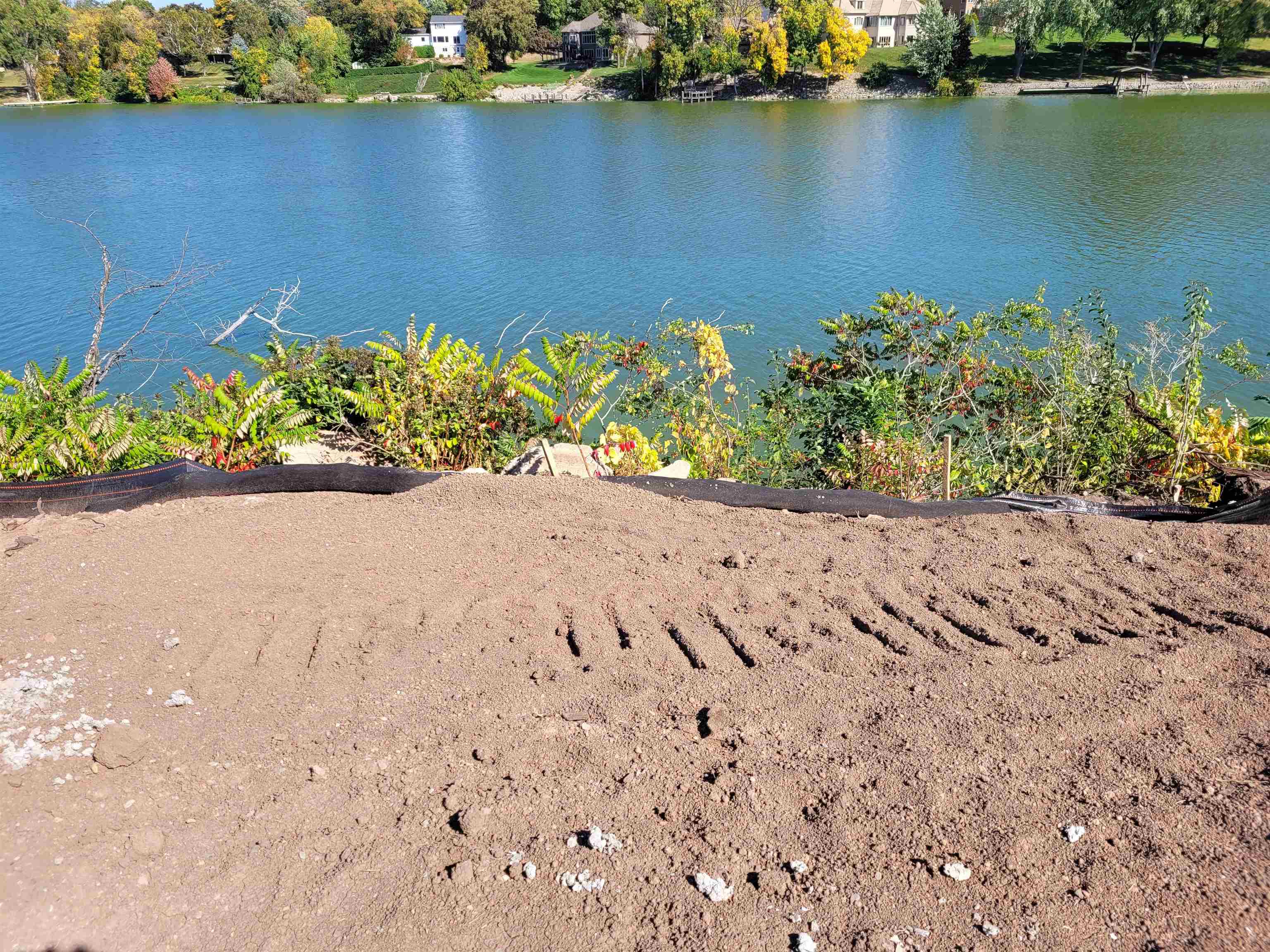 Views of Blue at the Trail Fox River front