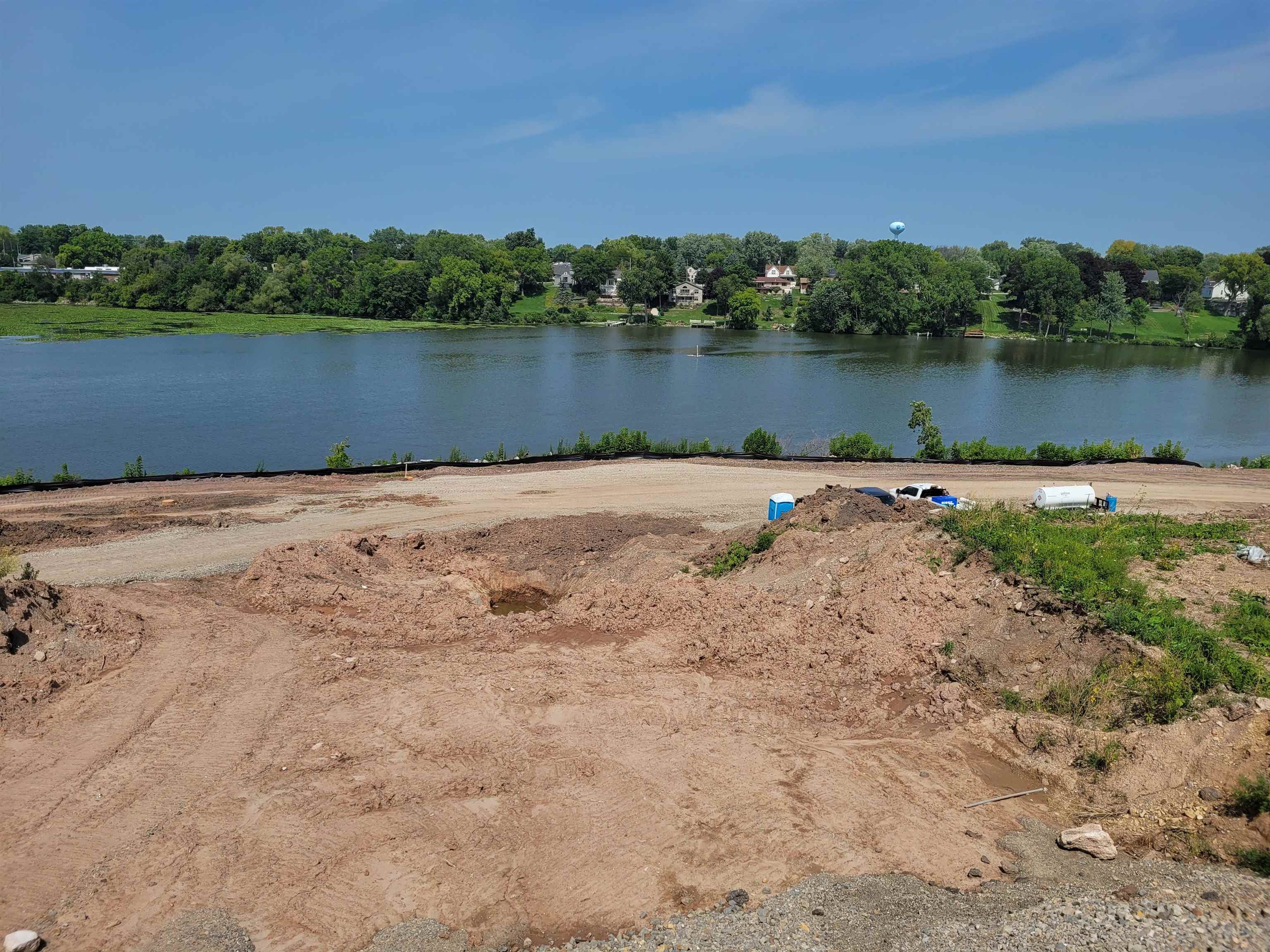 Views of Blue at the Trail Fox River front