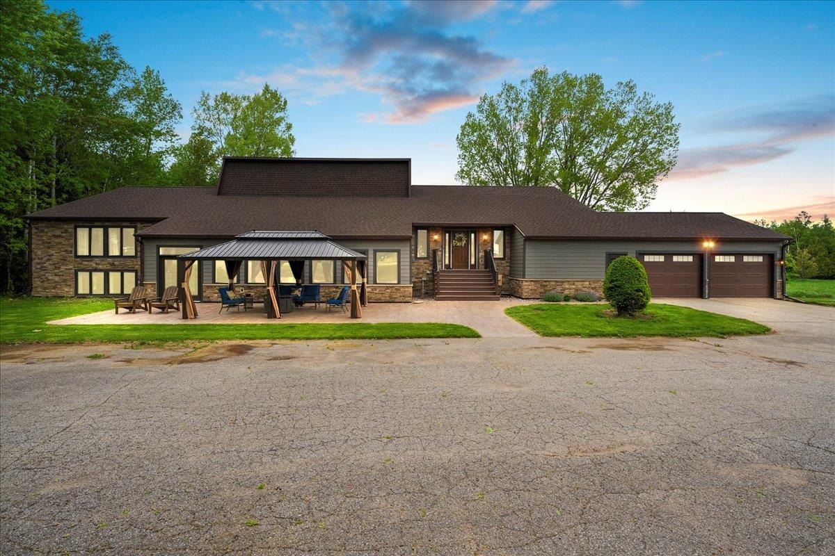 Front of Home facing south