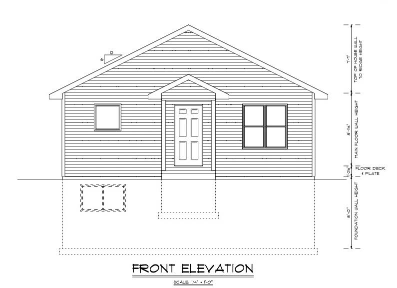 Front Pick Elevation