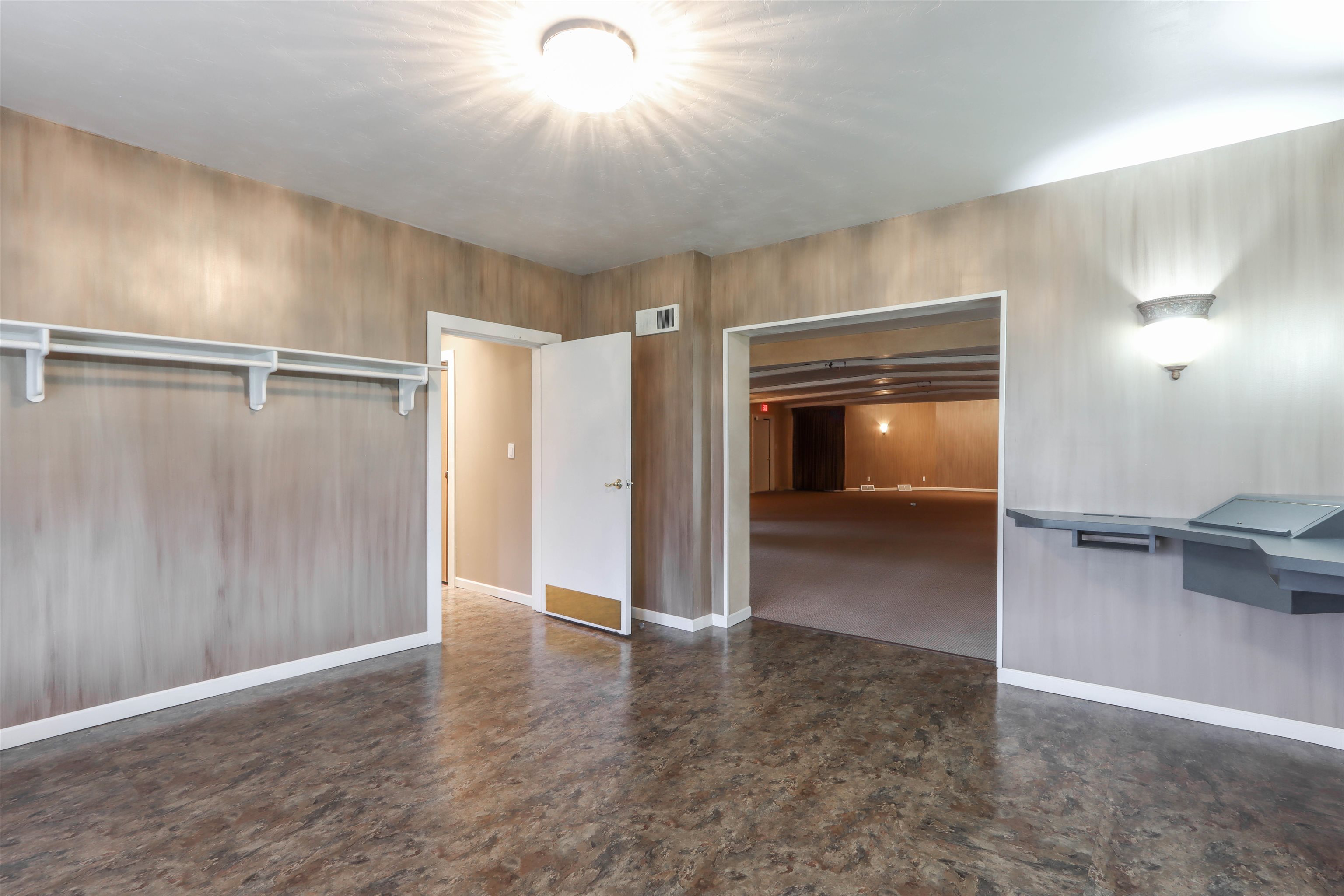 Entryway from carport