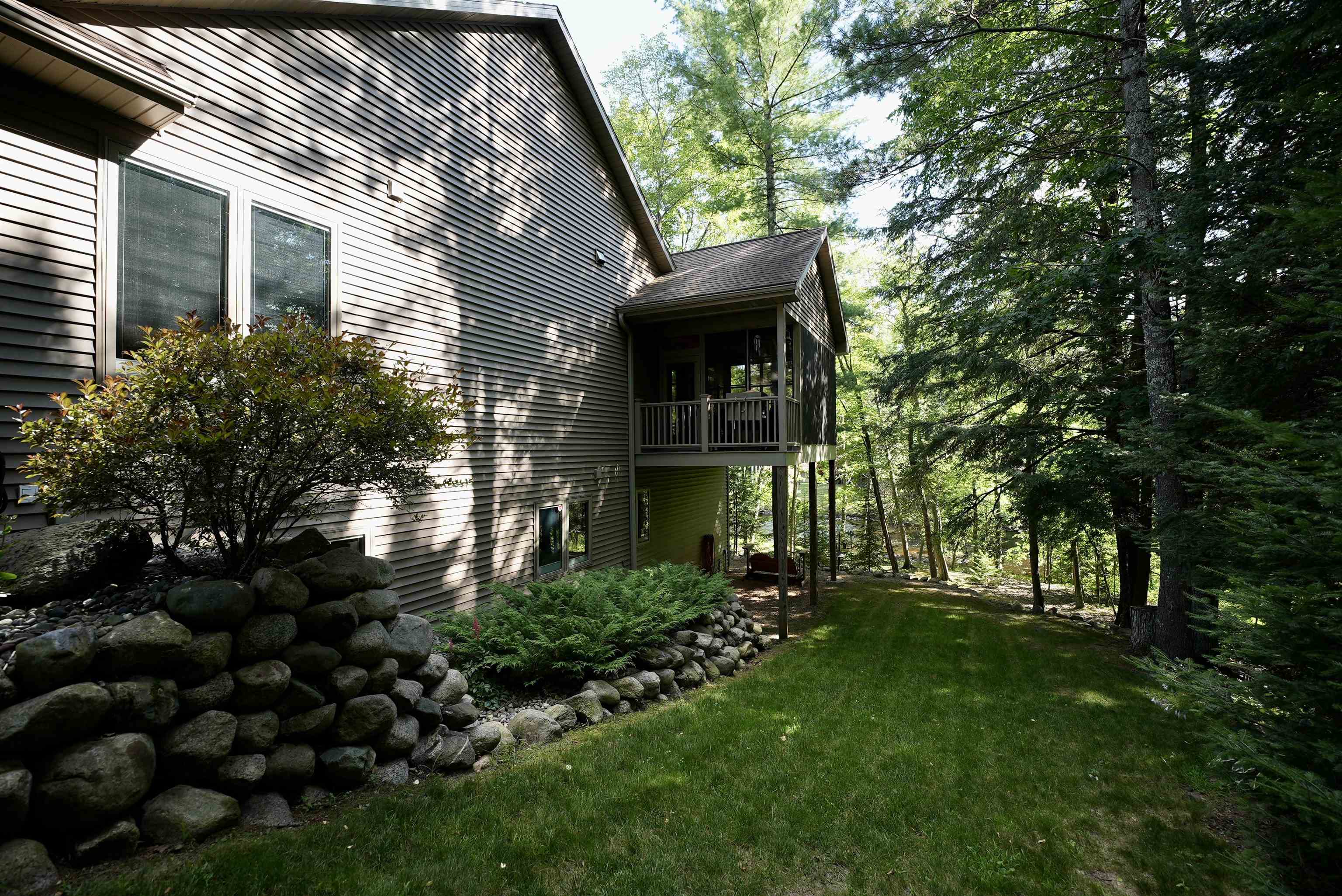 Screened Porch off the Kitchen Area