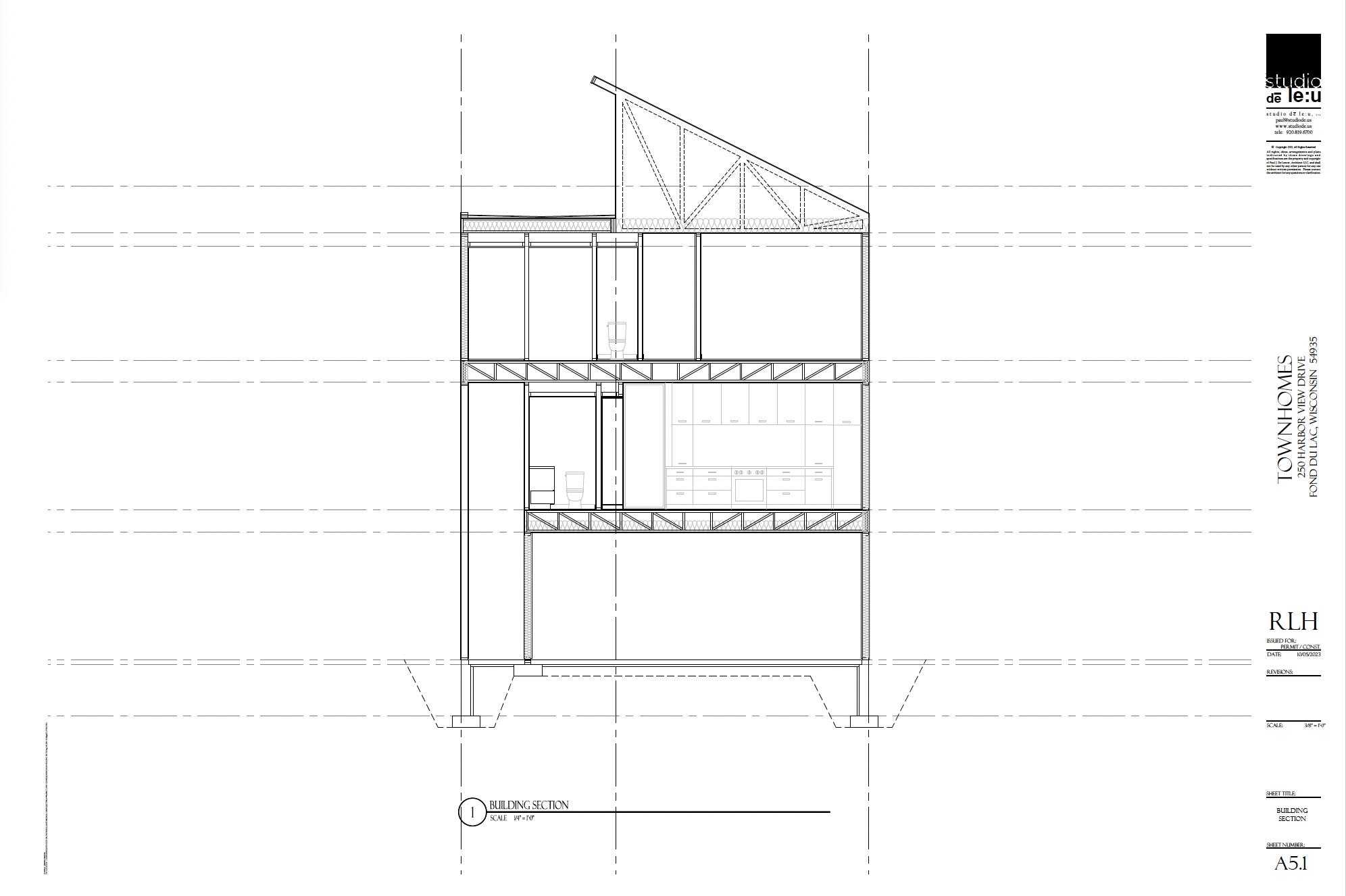 A blank slate to customize or continue with the architect's contemporary design.