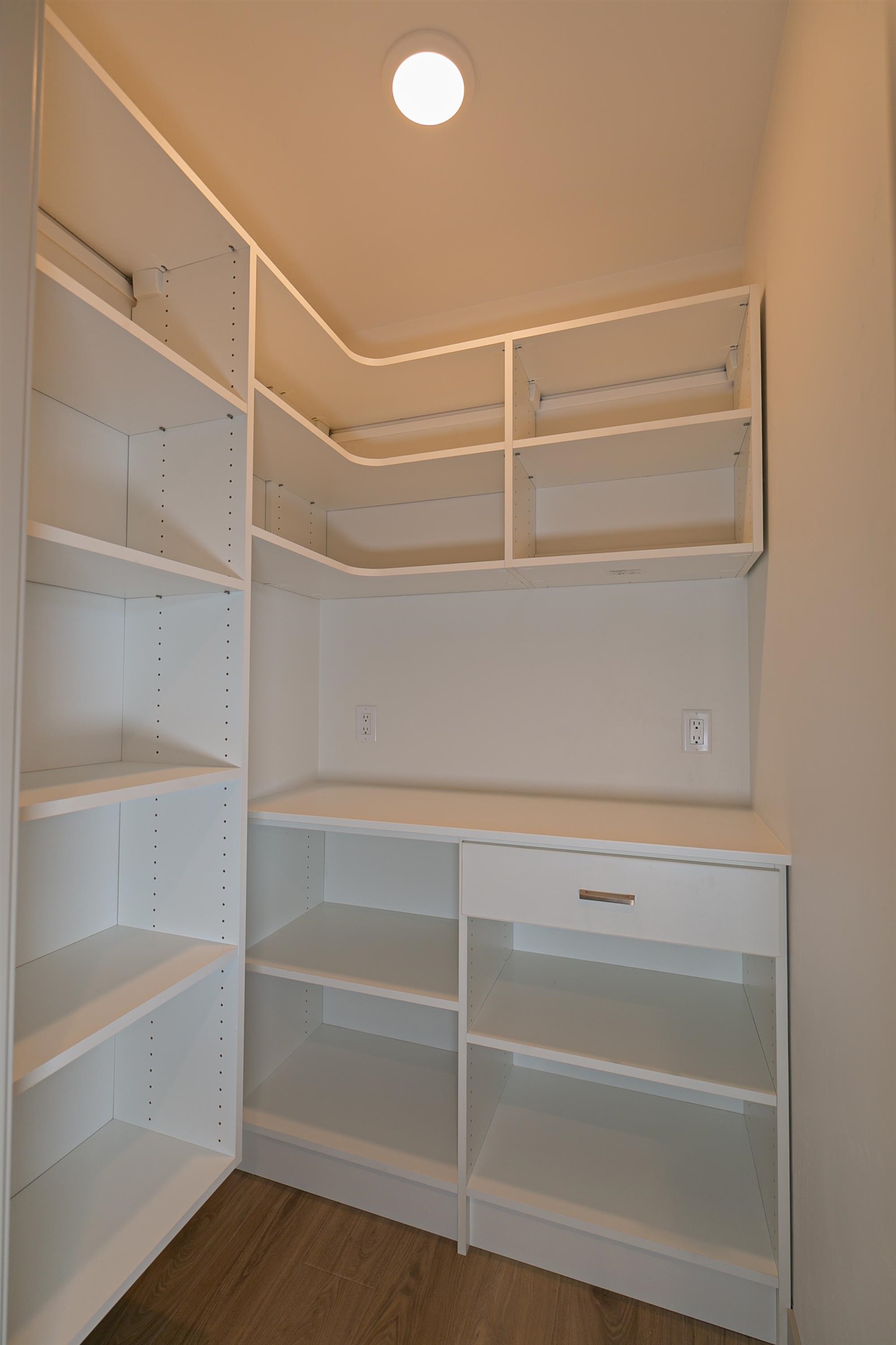 Pantry with outlets