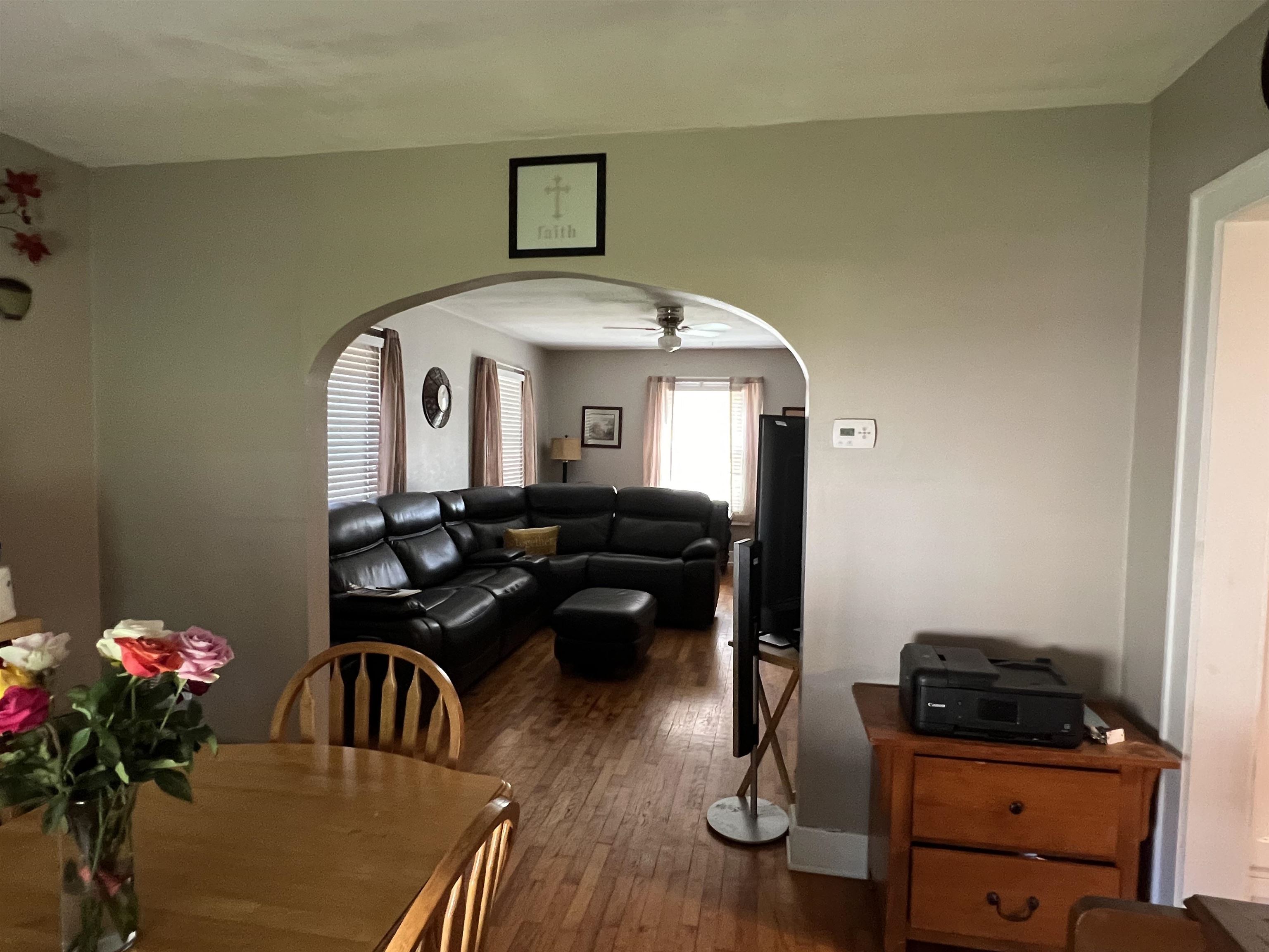 Dining Room to Living Room