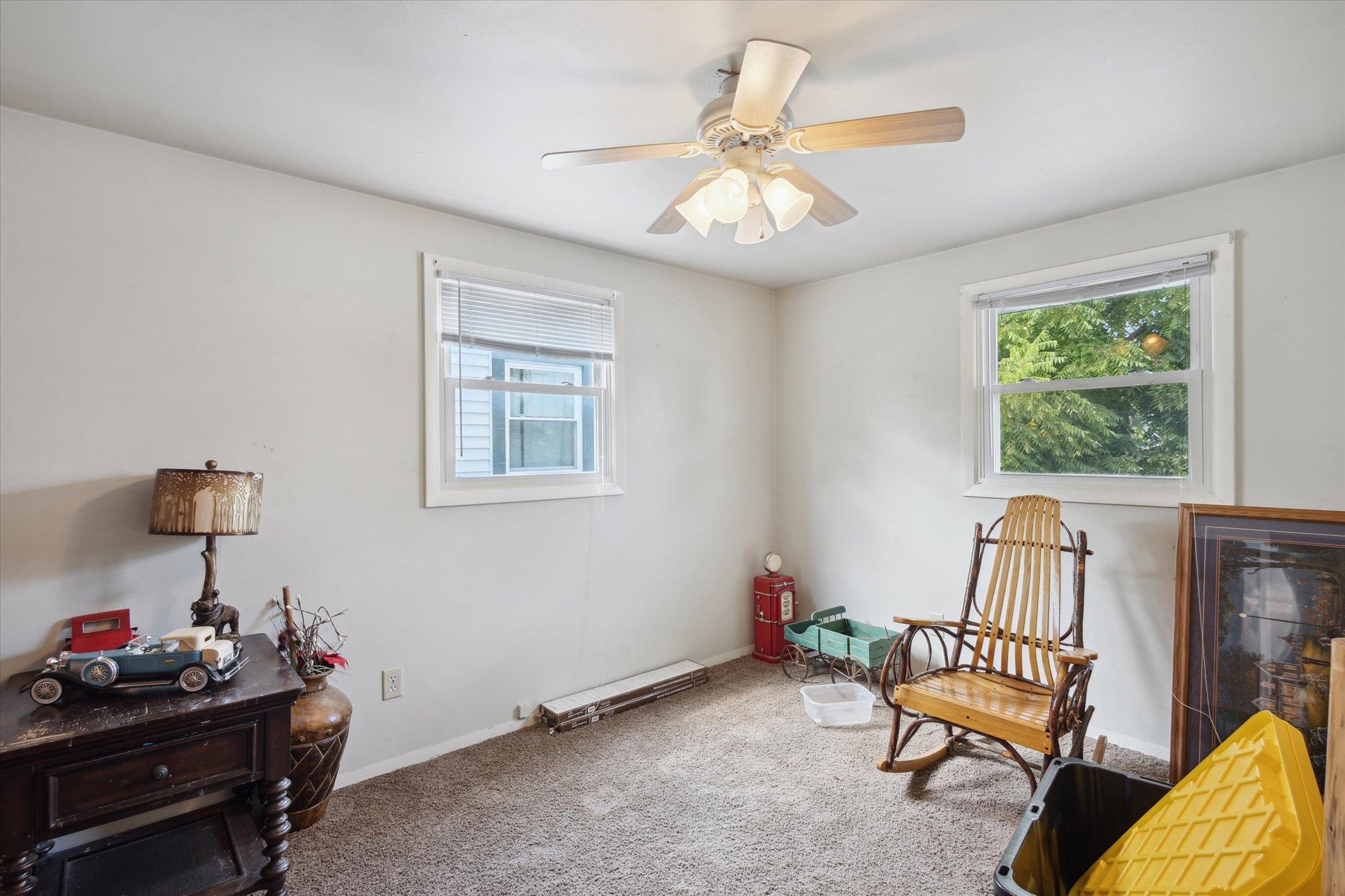 Owners side 2nd bedroom upstairs.