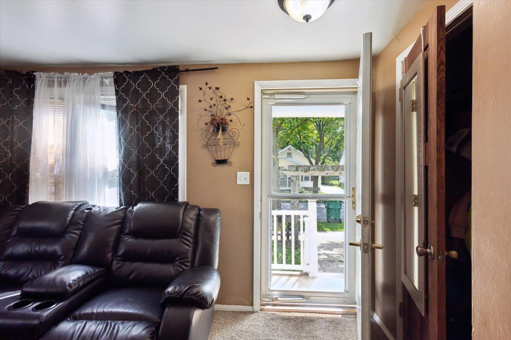 Tenant side living room.