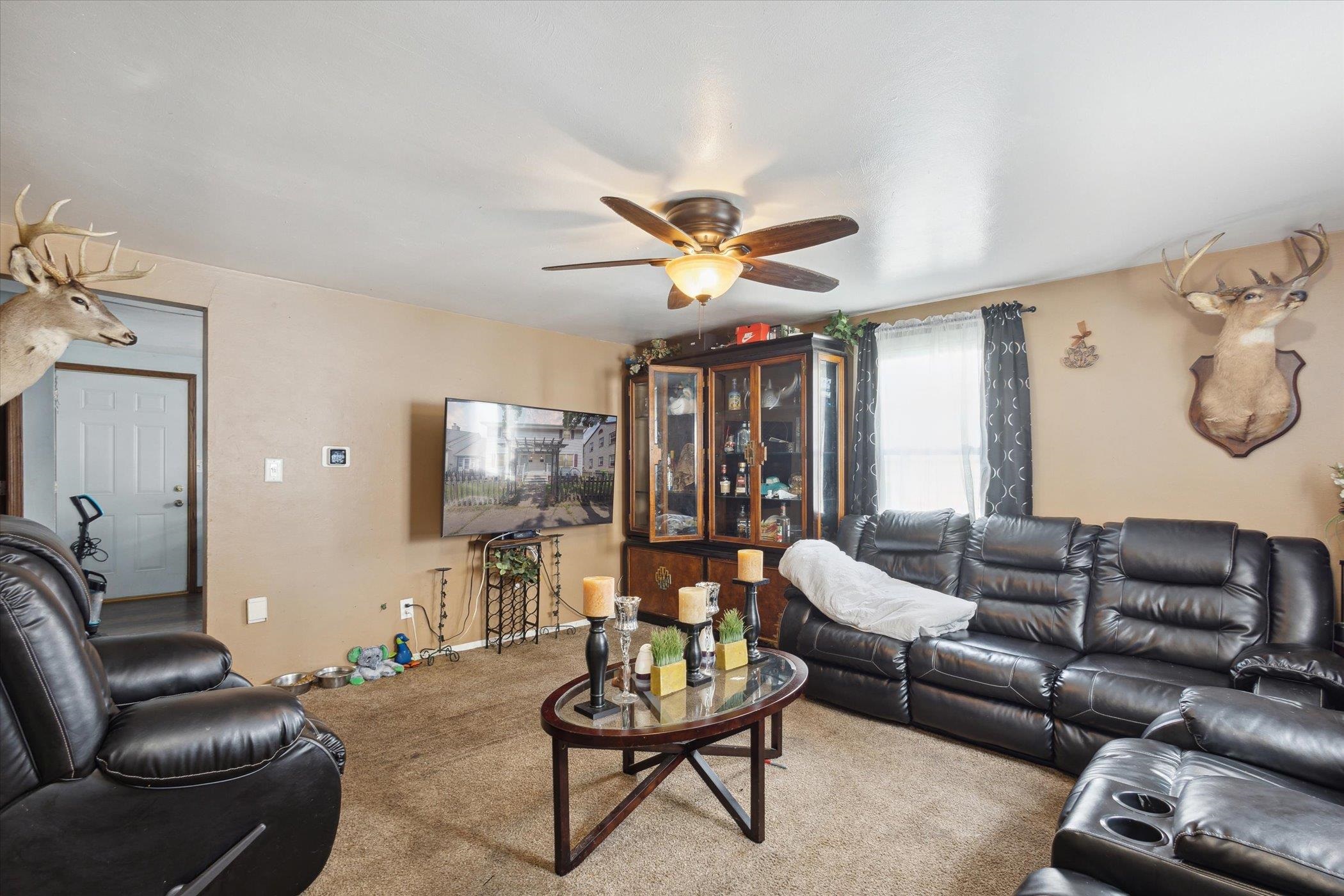 Tenant side living room.