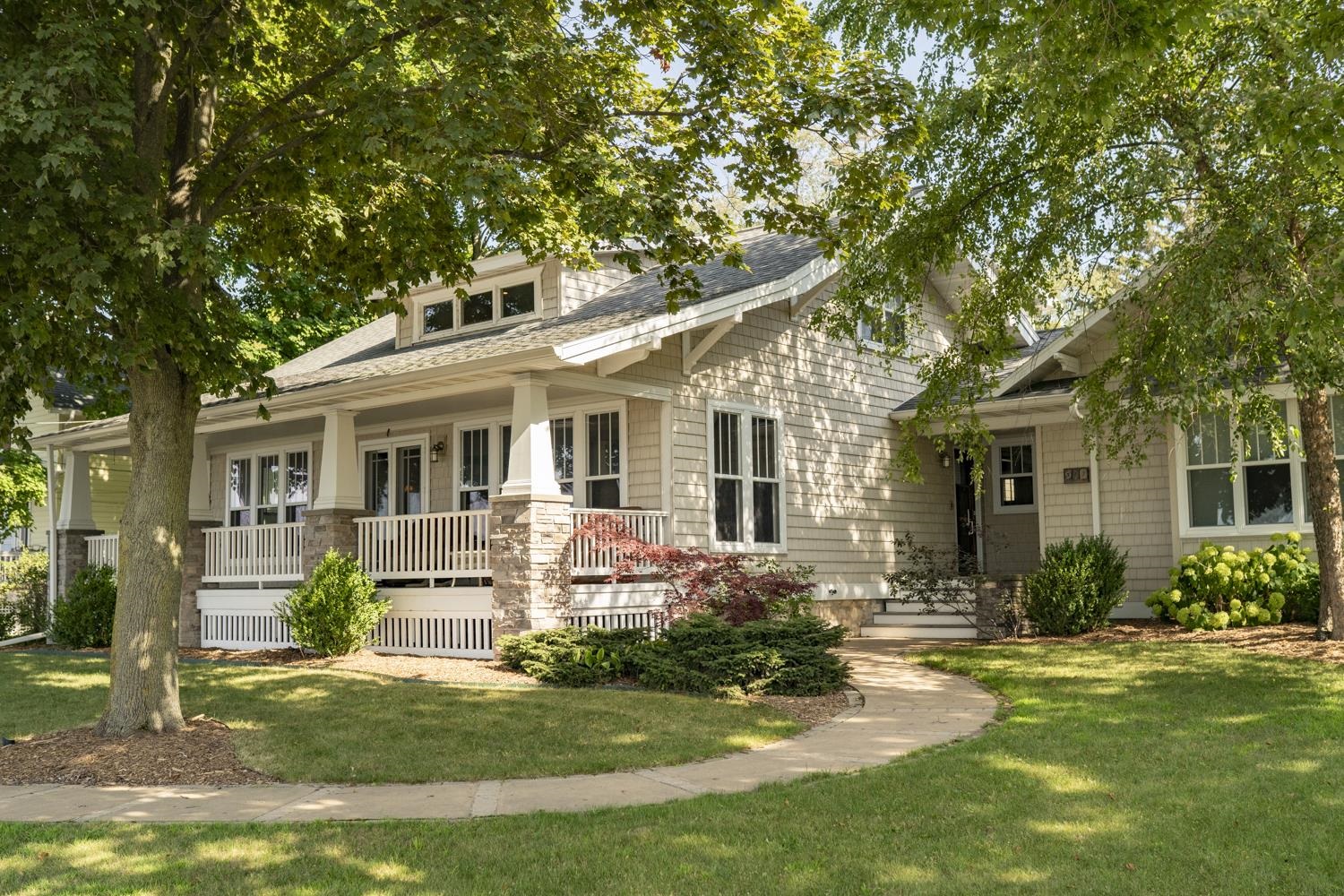 Front of home on Memorial Drive