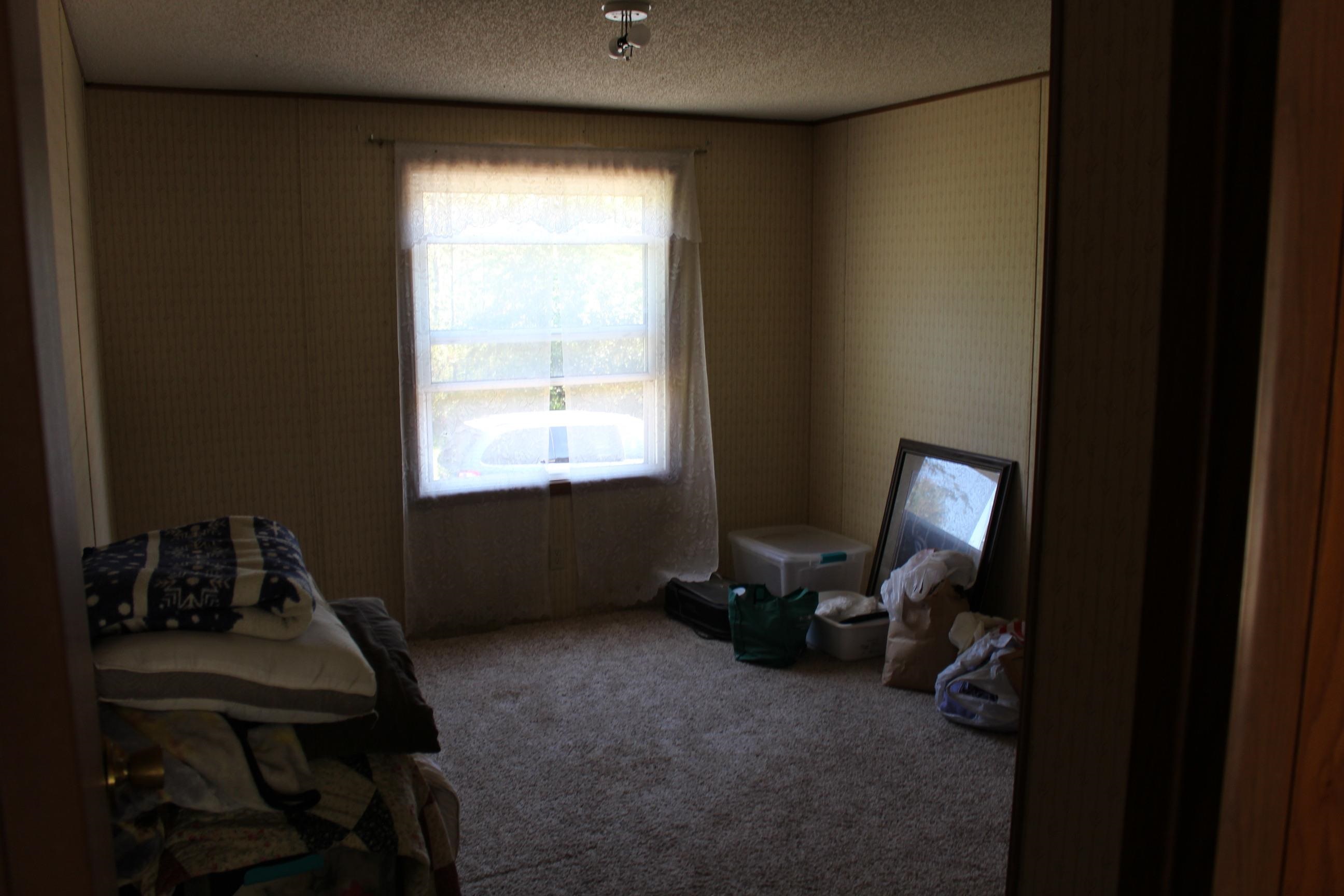 A view of the trout stream and private from the Master bedroom on the other side of the home.