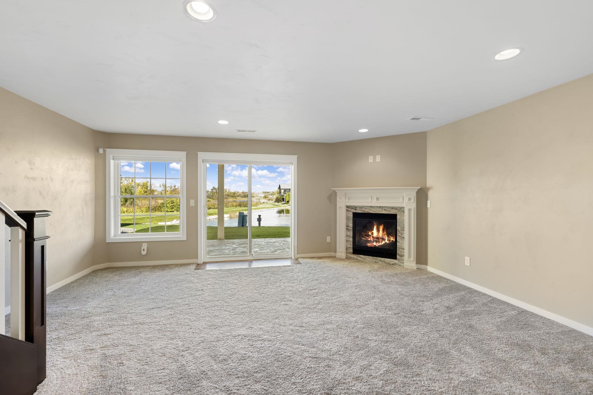 LOWER LEVEL WALK OUT LIVING ROOM