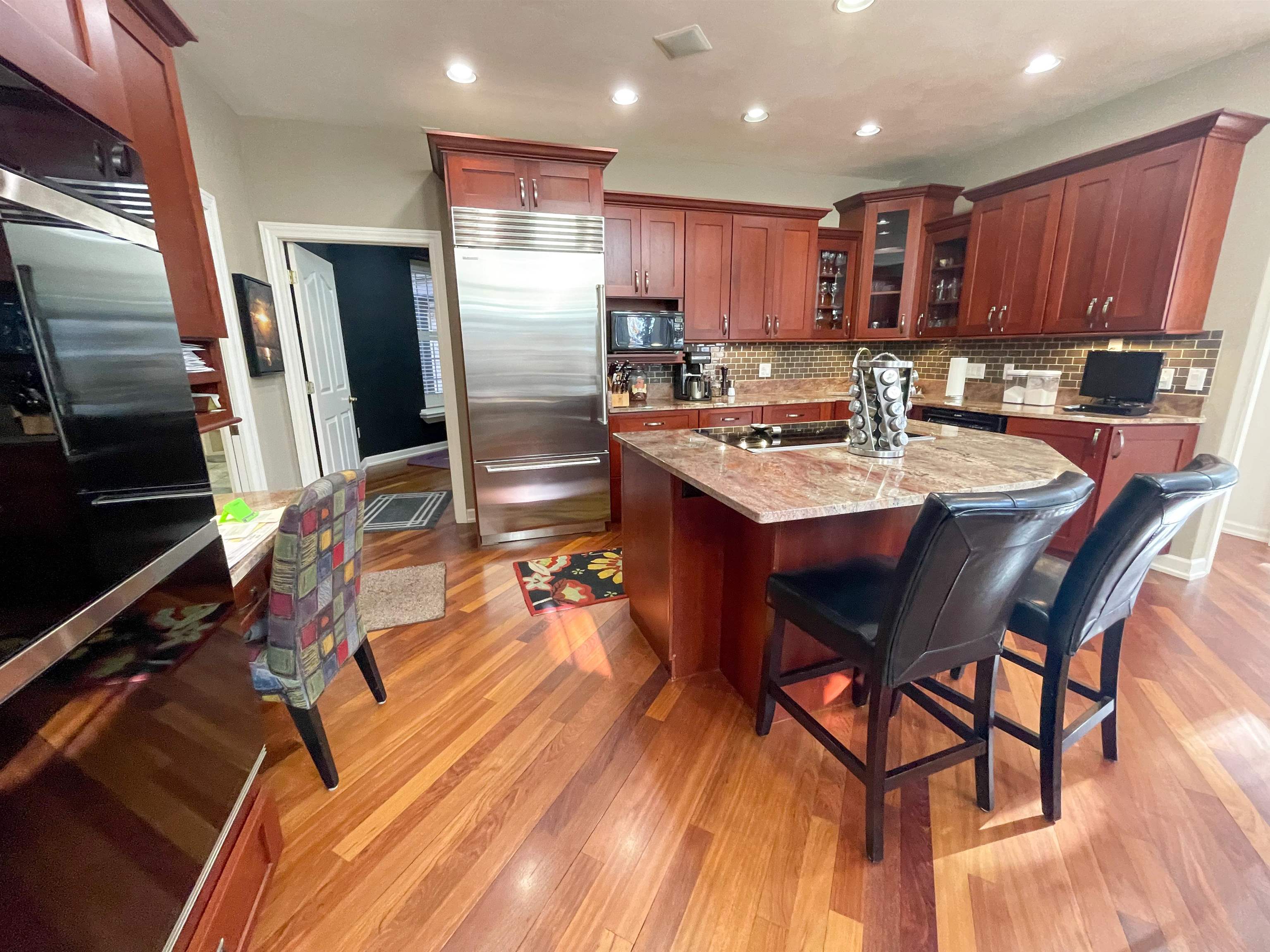 Includes All Appliances - Wolf Double Convection Oven, KitchenAid Induction Top Stove, SubZer Refrid